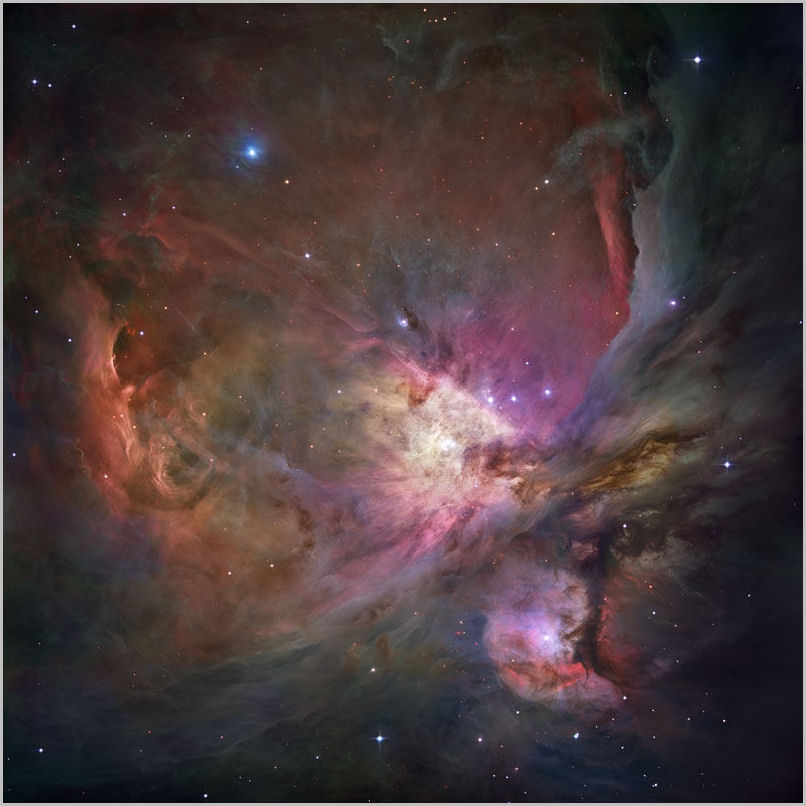 M42-OrionNebula-Hubble (94K)