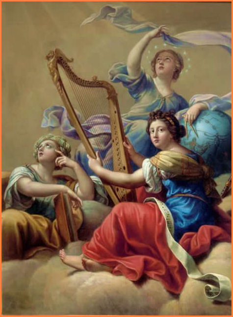 Muses Calliope,_Urania_et_Terpsichore_by_Pierre_Mignard-b (63K)
